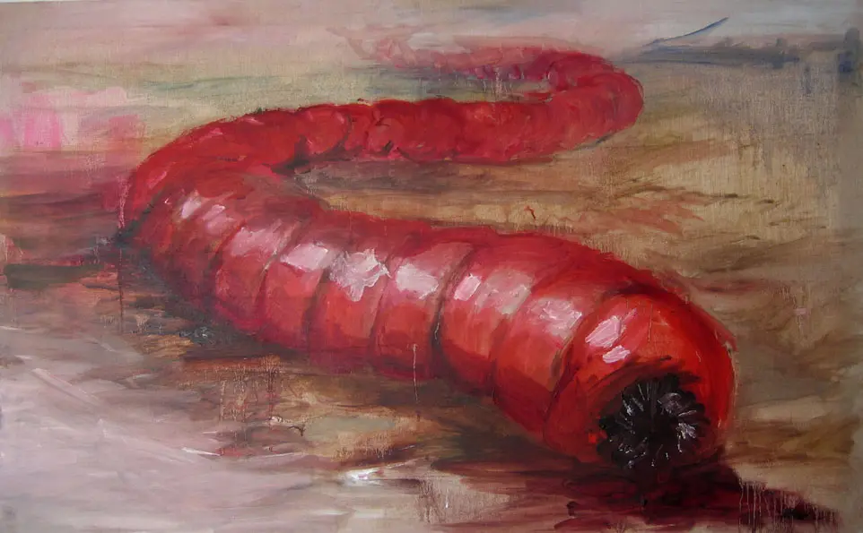 Mongolian Death Worm — illustration