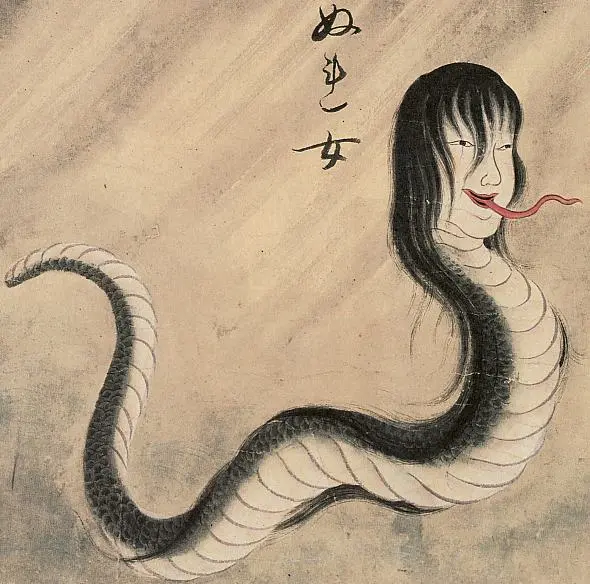 Nure-onna — illustration