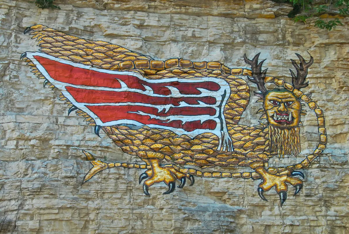 Piasa Bird — illustration