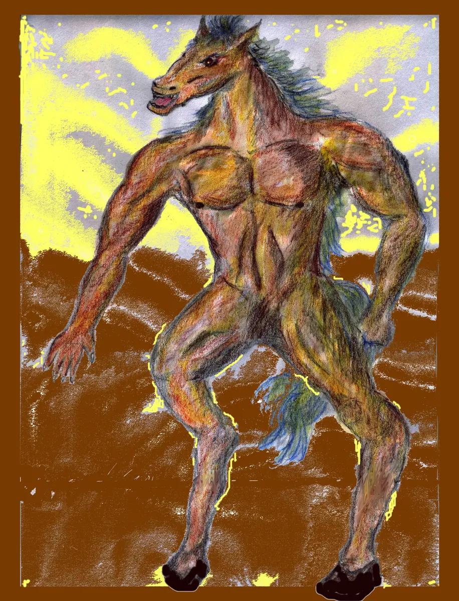 Tikbalang — illustration