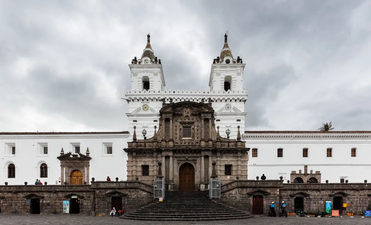 Cantuña and the Church of San Francisco, Quito, Ecuador