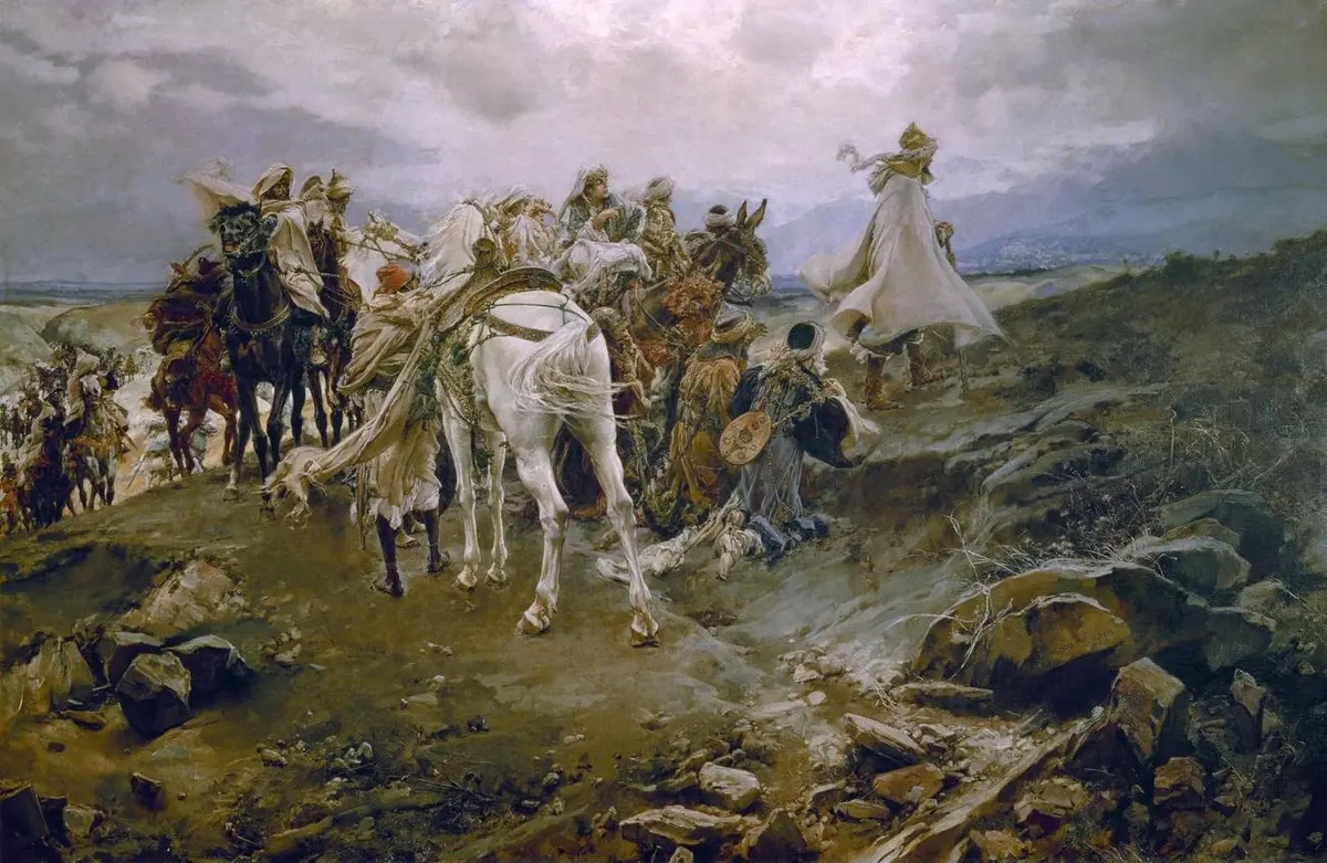 The Moor's Sigh, Granada, Andalucía, Spain