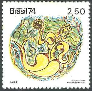 Iara, the Mother of the Water, Río Amazonas, Manaus (Amazonas), Brazil