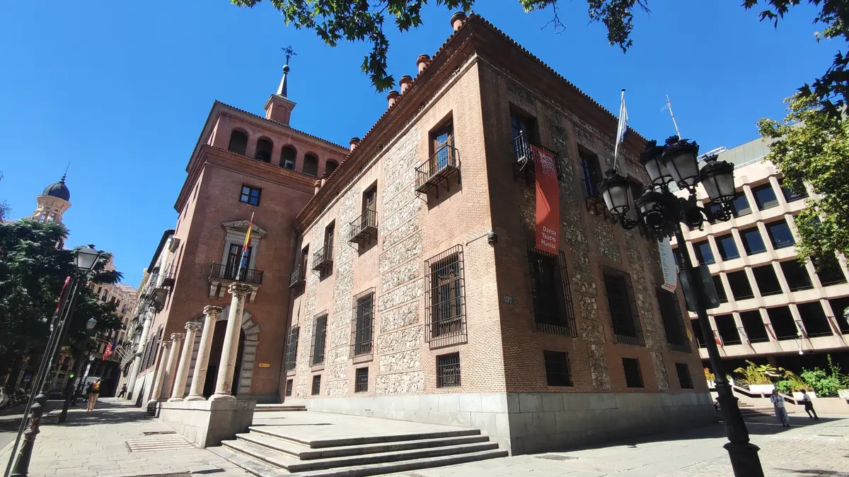 The House of the Seven Chimneys, Plaza del Rey, Madrid, Spain