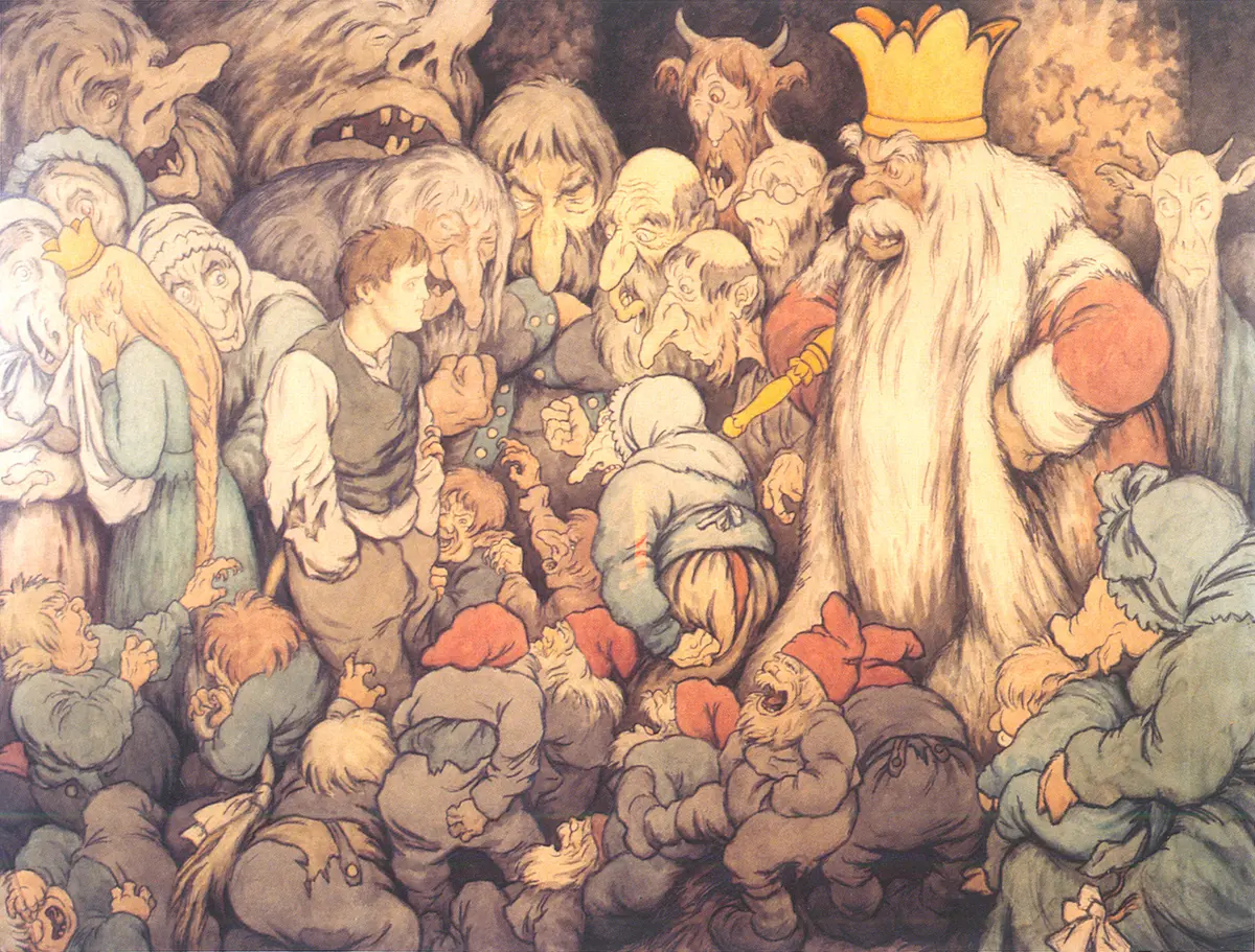 Peer Gynt and the Trolls of Dovre, Macizo de Dovrefjell, Norway