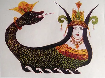 Shahmaran, the Queen of Serpents, Tarsus, Mersin, Turkey