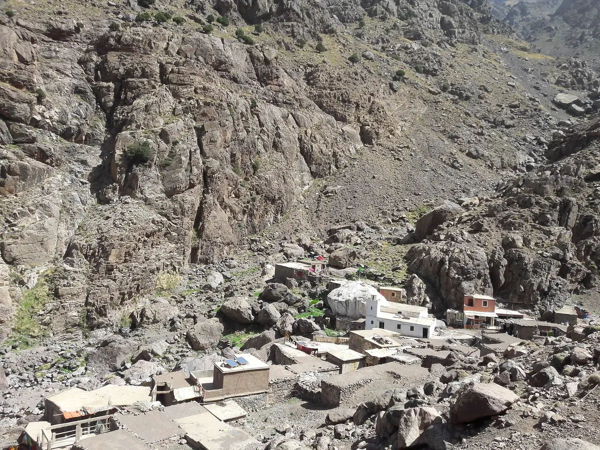 Sidi Chamharouch: Shamharush, King of the Jinn, Toubkal massif / Imlil, High Atlas, Morocco