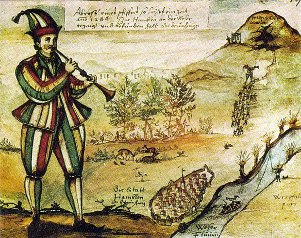 The Pied Piper of Hamelin, Hamelin, Lower Saxony, Germany