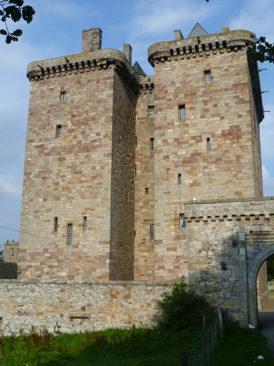 Borthwick Castle, Midlothian, Scotland, United Kingdom