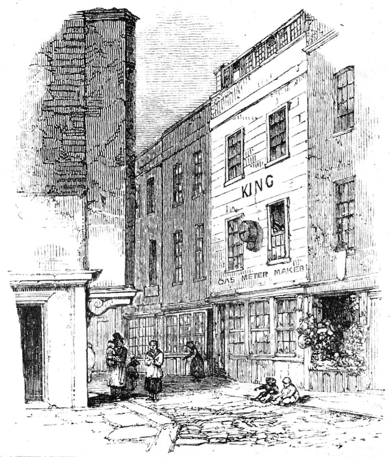 Casa del fantasma de Cock Lane, London, Reino Unido