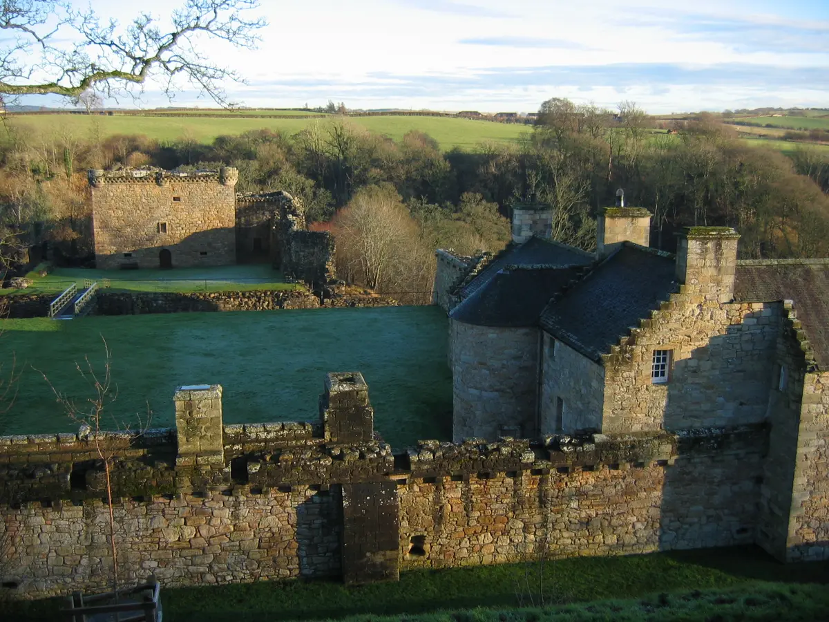 Craignethan Castle, South Lanarkshire, Scotland, United Kingdom