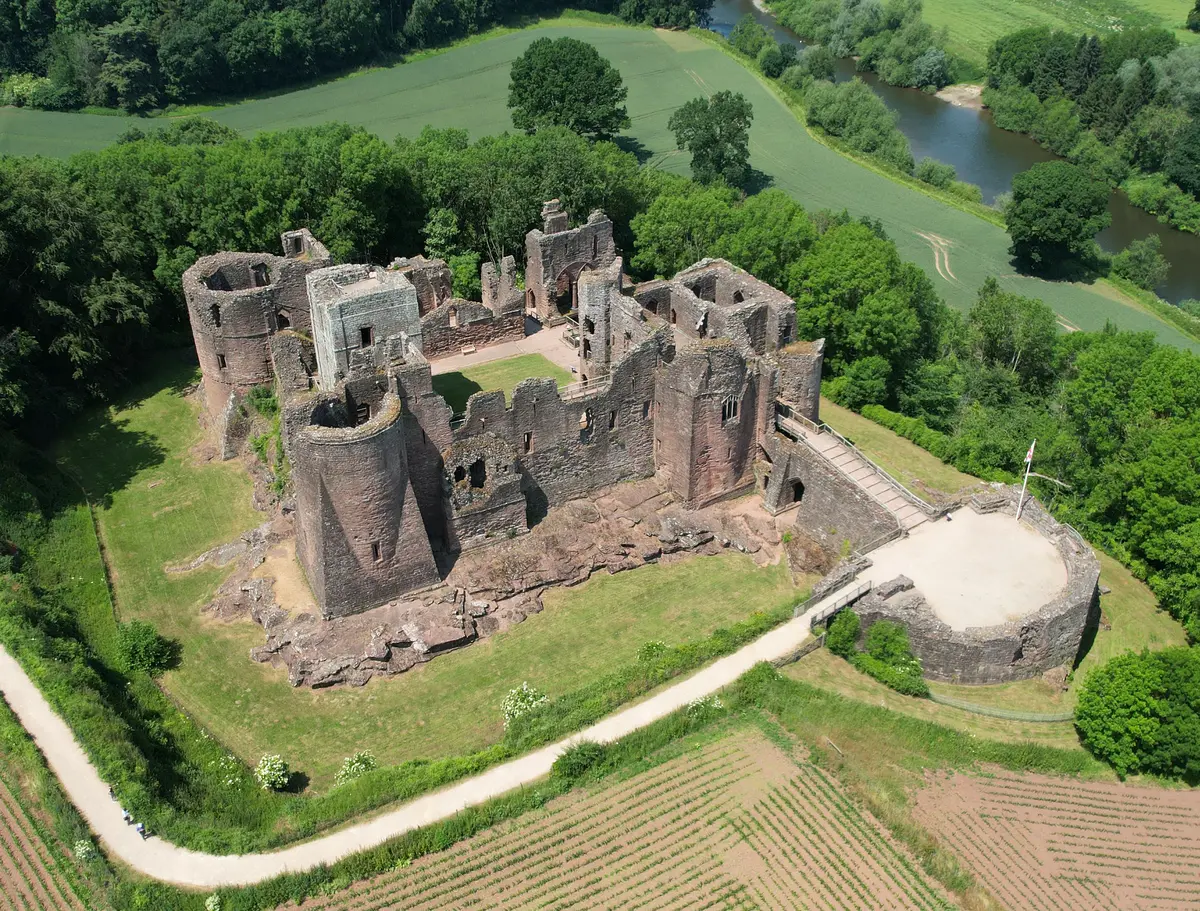 Goodrich Castle, England, United Kingdom