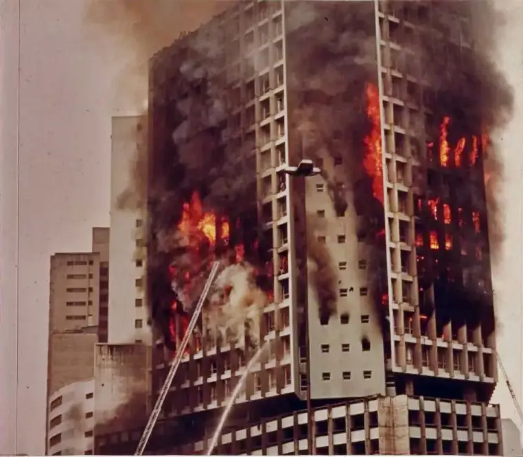 Joelma Building fire, São Paulo, Brazil