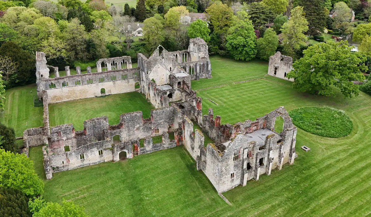 Netley Abbey, Hampshire, England, United Kingdom
