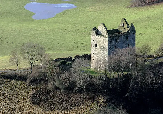 Newark Castle, Selkirkshire, Scottish Borders, Scotland, United Kingdom