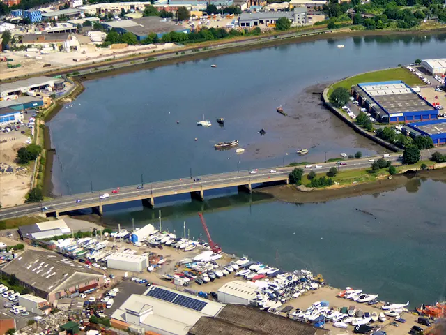Northam Bridge, Southampton, Hampshire, England, United Kingdom