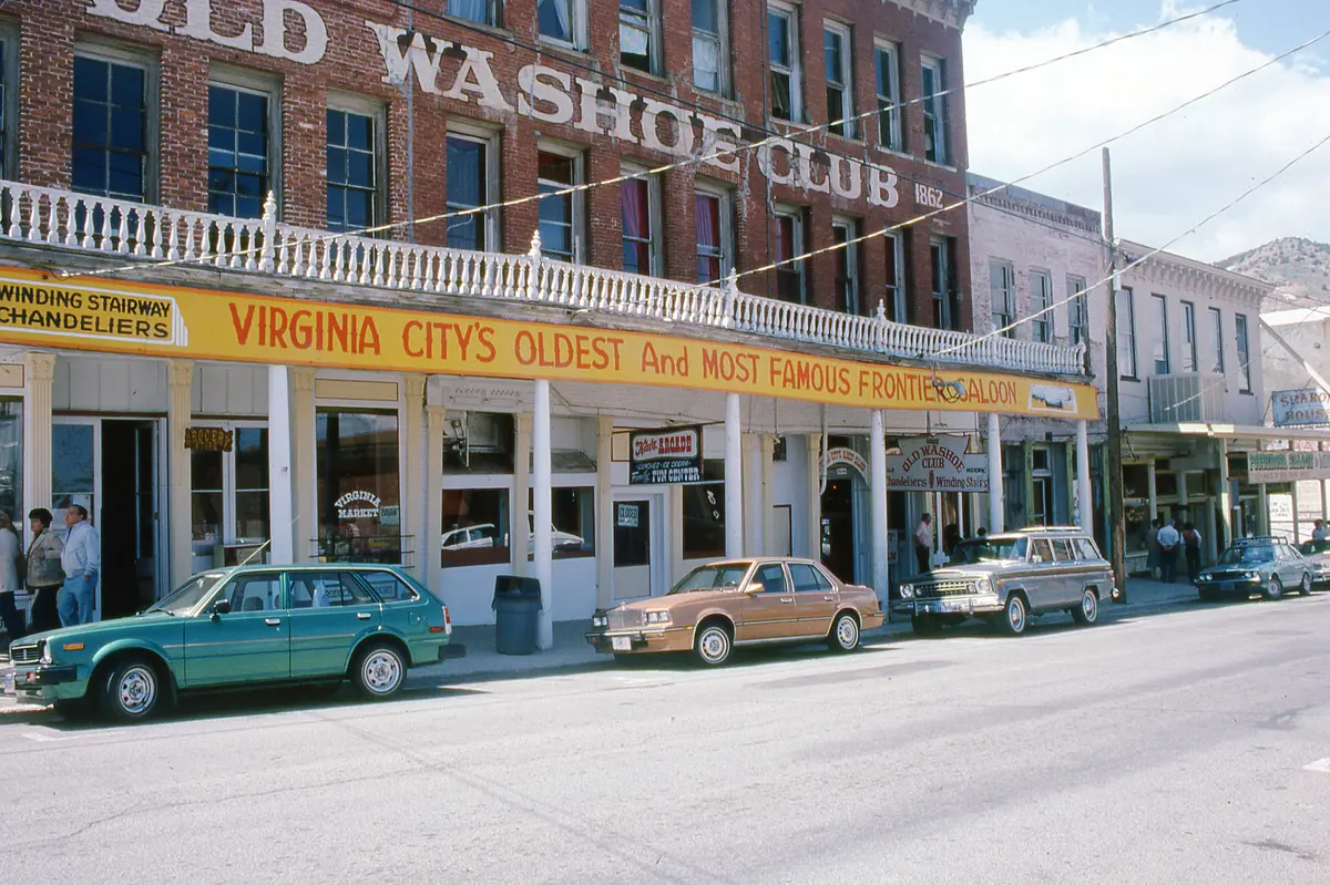 Old Washoe Club, Virginia City, Nevada, Estados Unidos