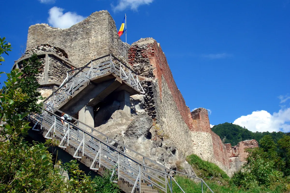 Poenari Castle, Argeș, Romania