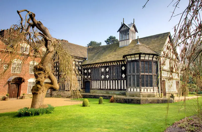 Rufford Old Hall, Lancashire, England, United Kingdom