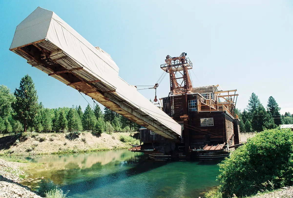 Sumpter Valley Gold Dredge, Oregon, United States